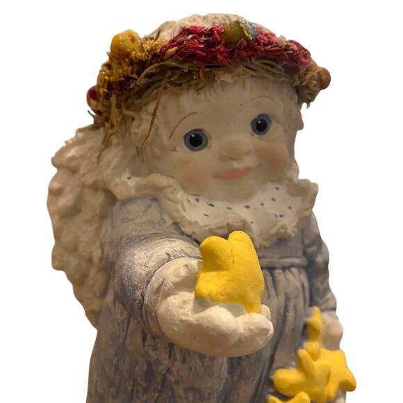 Dreamsicles DC141 Miss Morning Star Angel Holding Stars Figurine 7" Tall 1994 - Picture 3 of 13